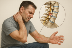 Zenuwbeknelling in de nek: herken de stille signalen en neem actie