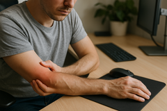 Oefenlezer, ontdek effectieve oefeningen voor een sterke onderarm bij muisarm klachten