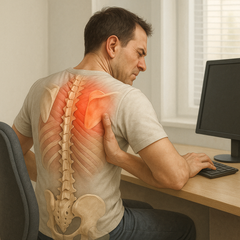 Verban pijn tussen schouderbladen met simpele oplossingen