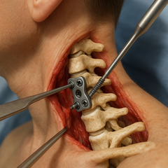 Ontdek de kracht van een verstevigende nekoperatie: stabiliteit en herstel in één ingreep