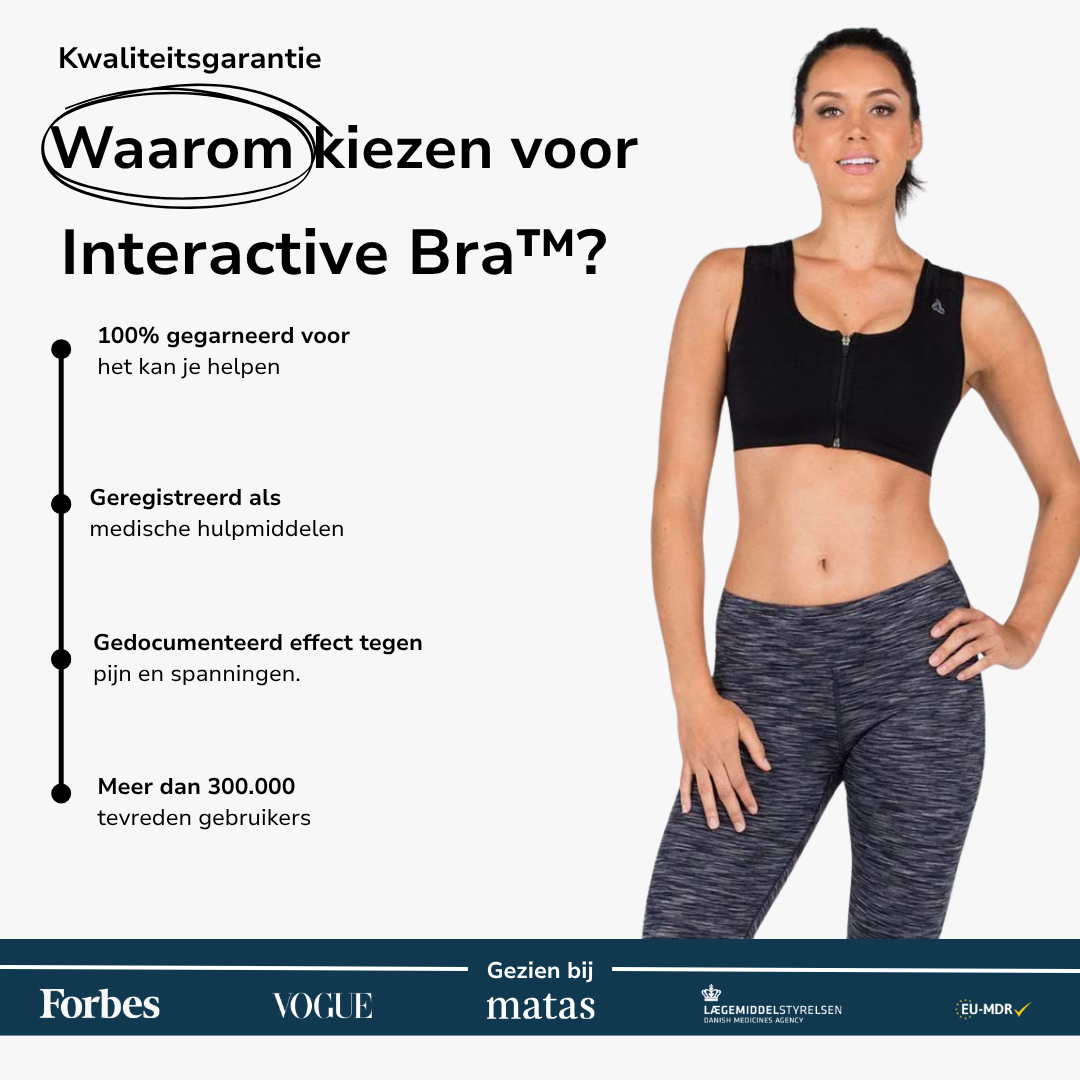AlignMe Interactieve BH - Zwart (beperkte maten)