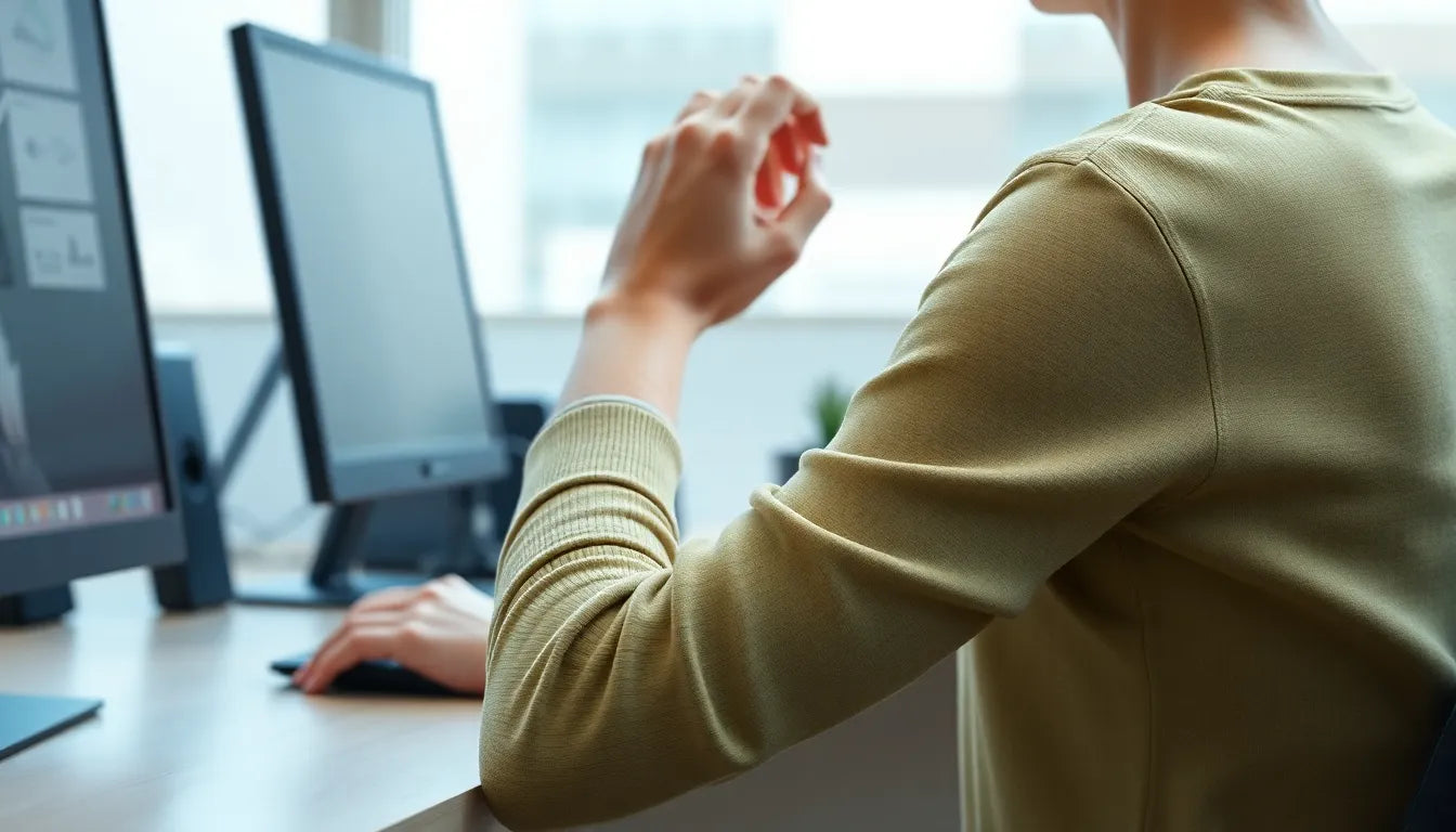 Oefenlezer opgelet: ontdek de beste udstrækningsøvelser tegen musearm