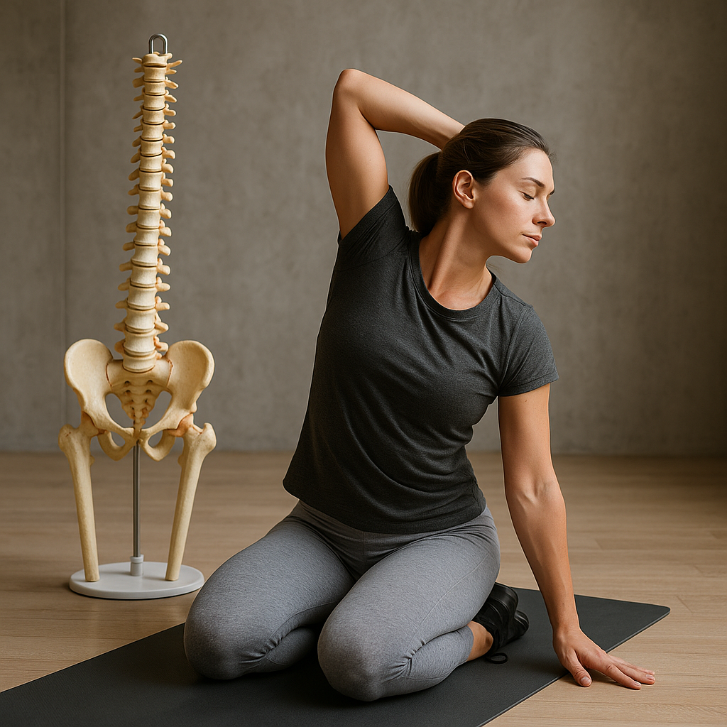 Ontdek als oefenlezer de beste mobiliteitsoefeningen voor een soepele thoracale wervelkolom