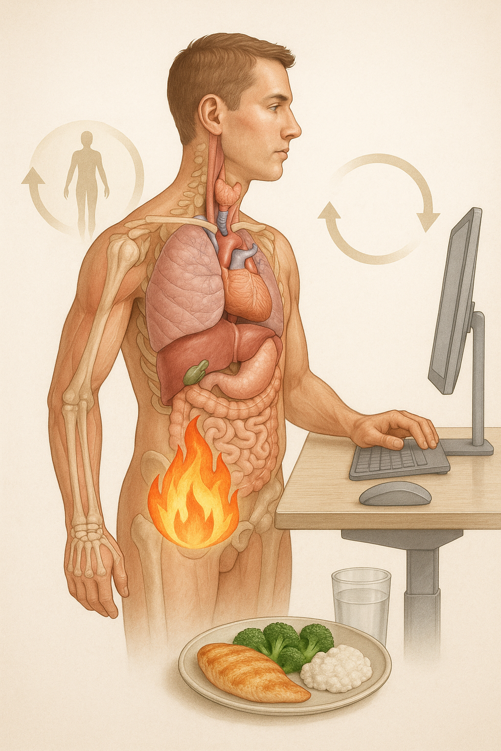Verbrand meer calorieën met slimme bewegingen en ergonomie