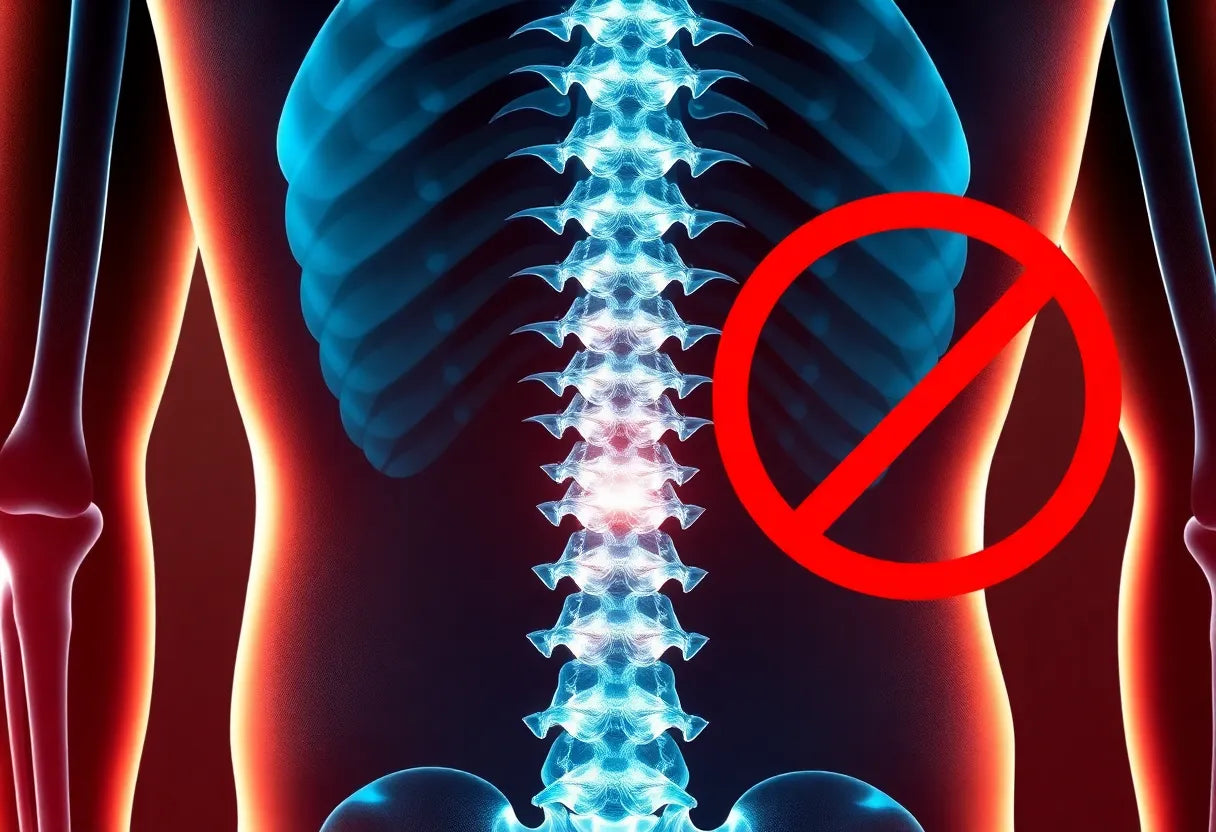 Wanneer de onderrug letterlijk bezwijkt: herken de stille symptomen van een ingezakte wervel