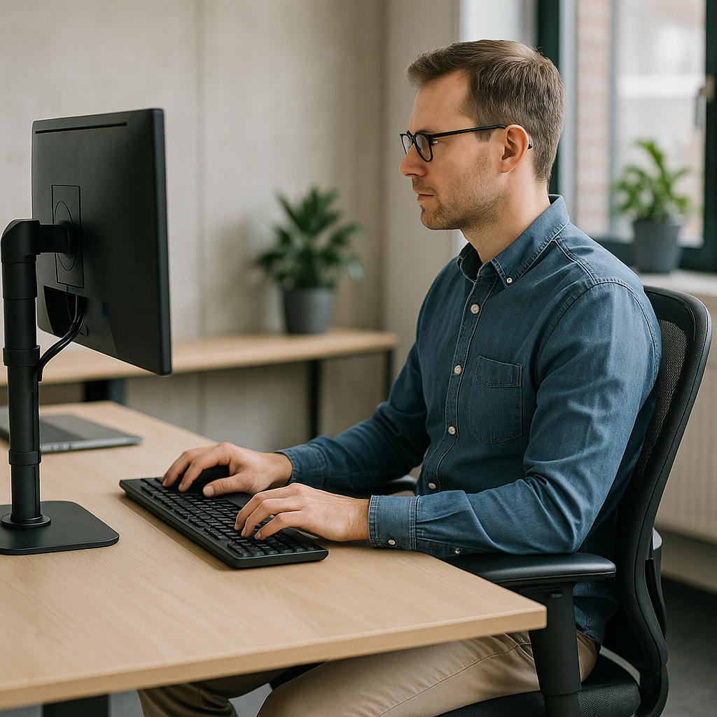 Ergonomie werkplek: creëer een gezonde en productieve omgeving