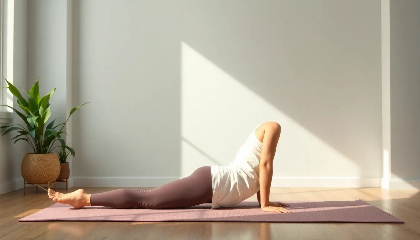 Versterk je rug: yoga oefeningen voor de oefenlezer