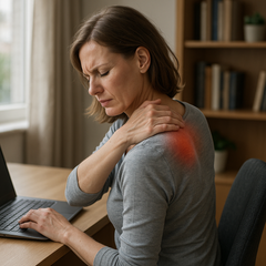 Verlos jezelf van rugpijn tussen de schouderbladen met ergonomische oplossingen