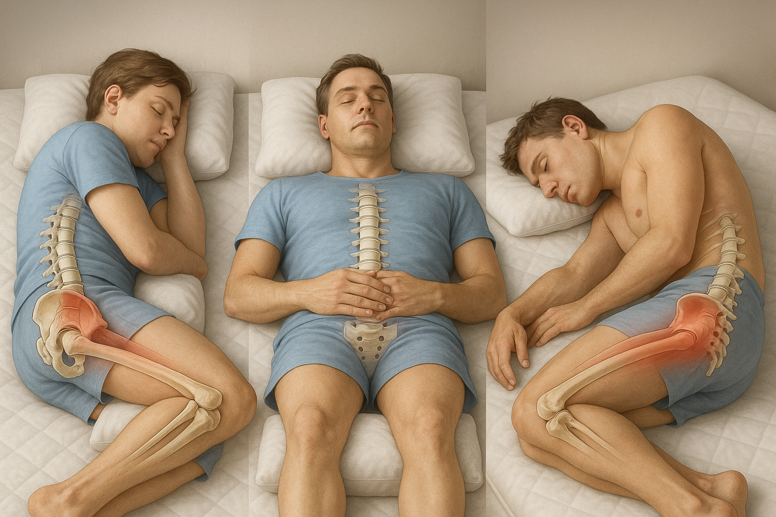 Ontdek de ideale slaaphouding voor een pijnvrije nacht met lage rugpijn