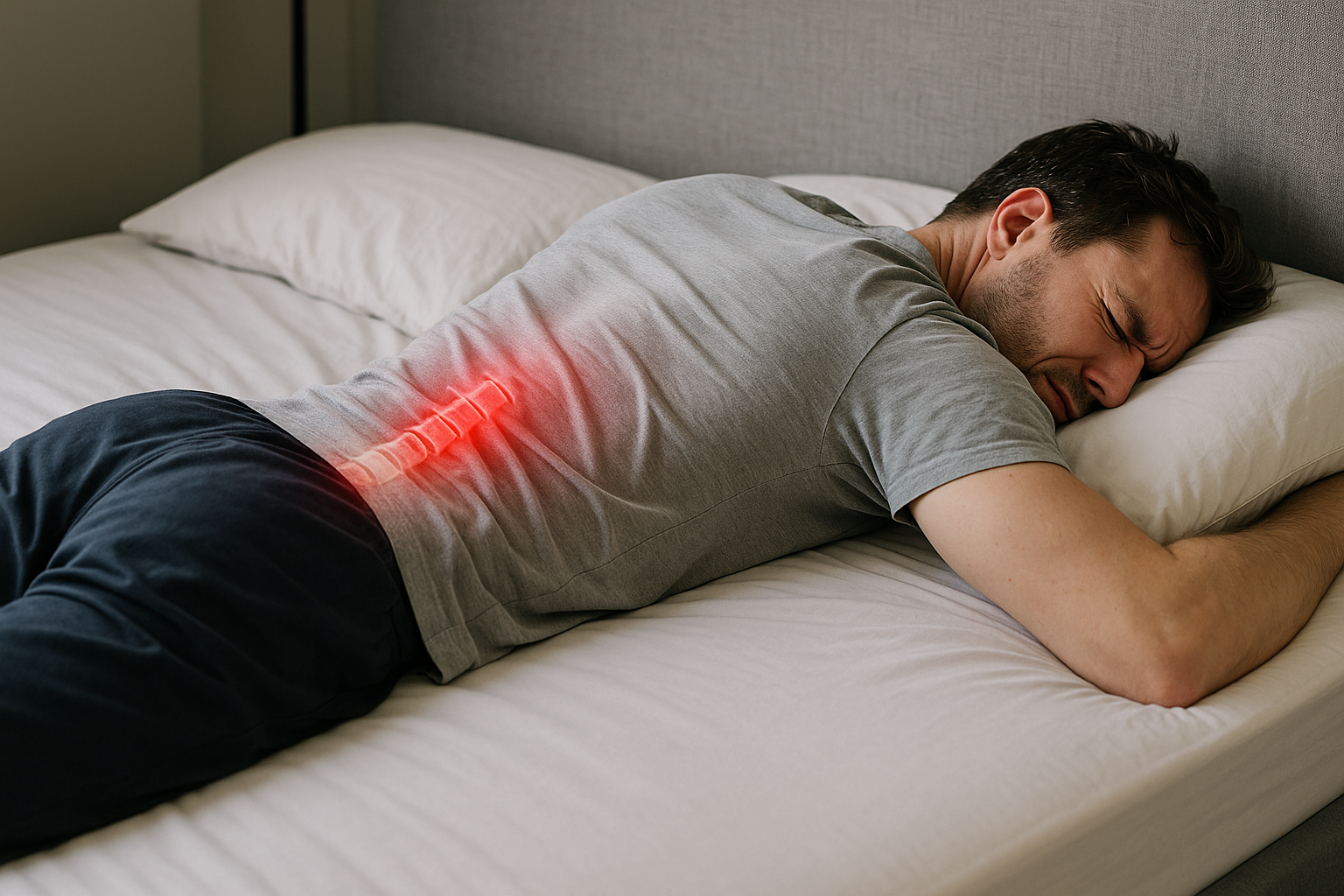 Weg met rugpijn: ontdek de verborgen valkuilen van buikslapen