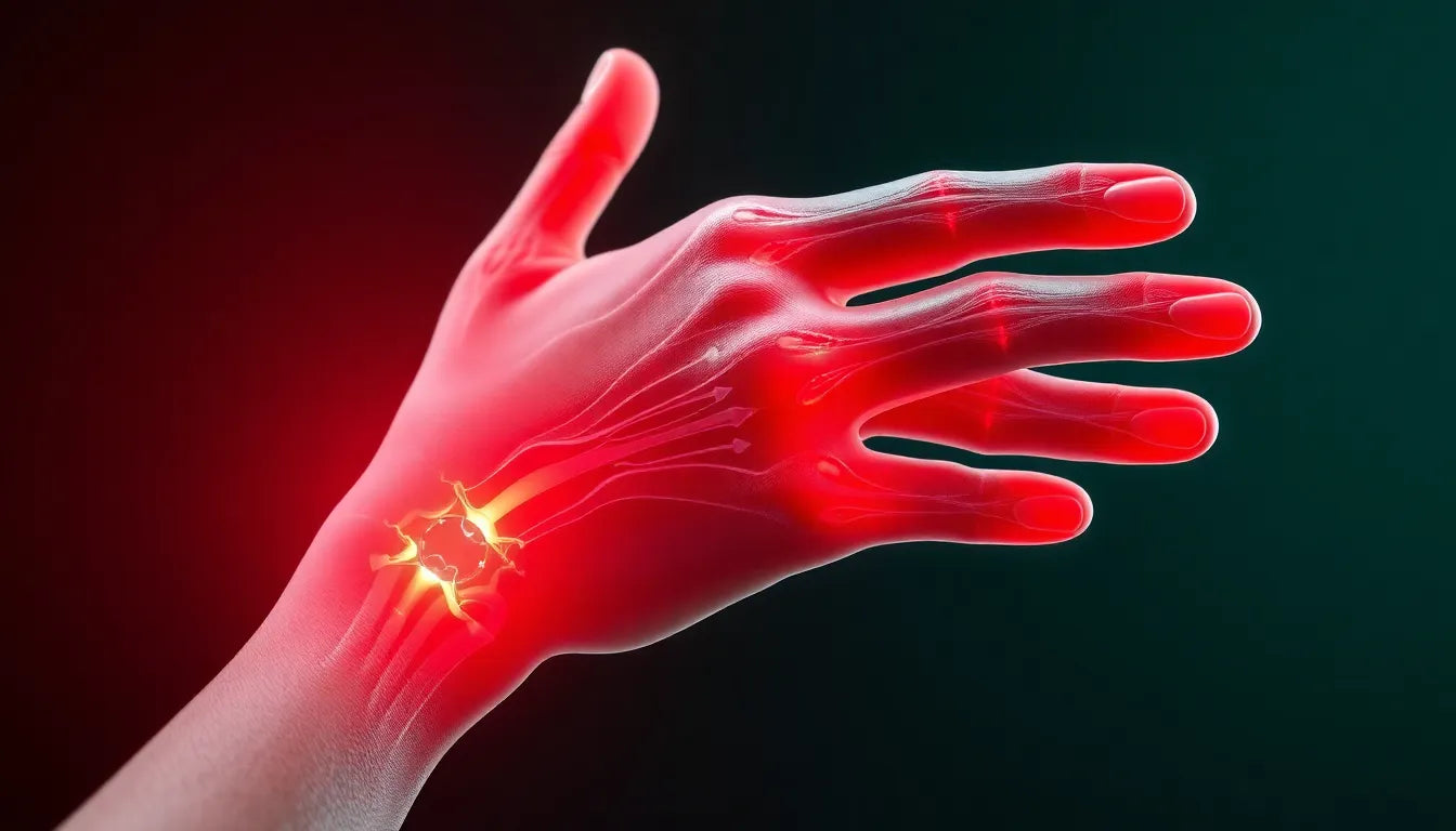 Plotselinge pijn in de hand: herken de symptomen en vind verlichting