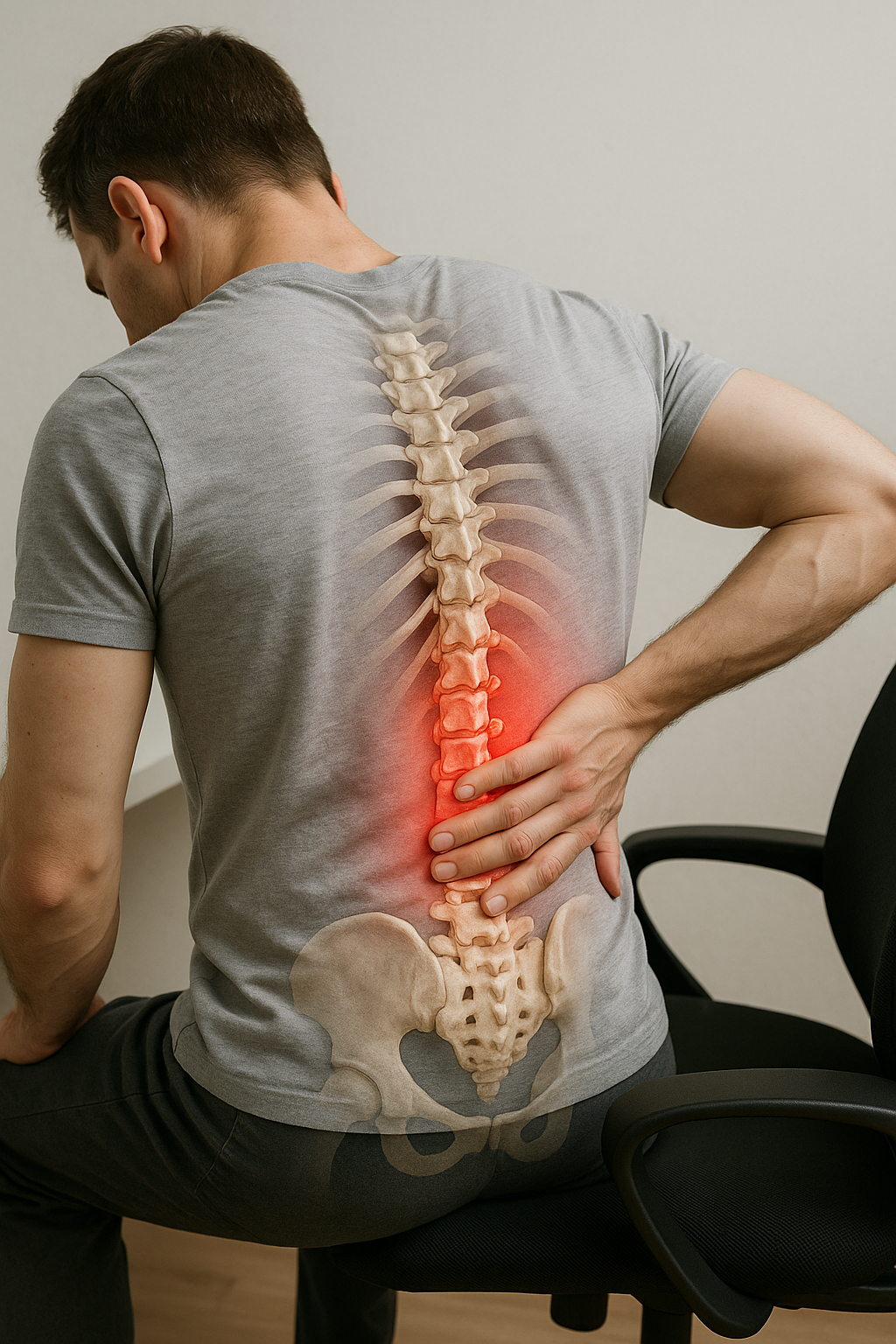 Ontdek de oorzaak van pijn boven onderrug en hoe je verlichting vindt