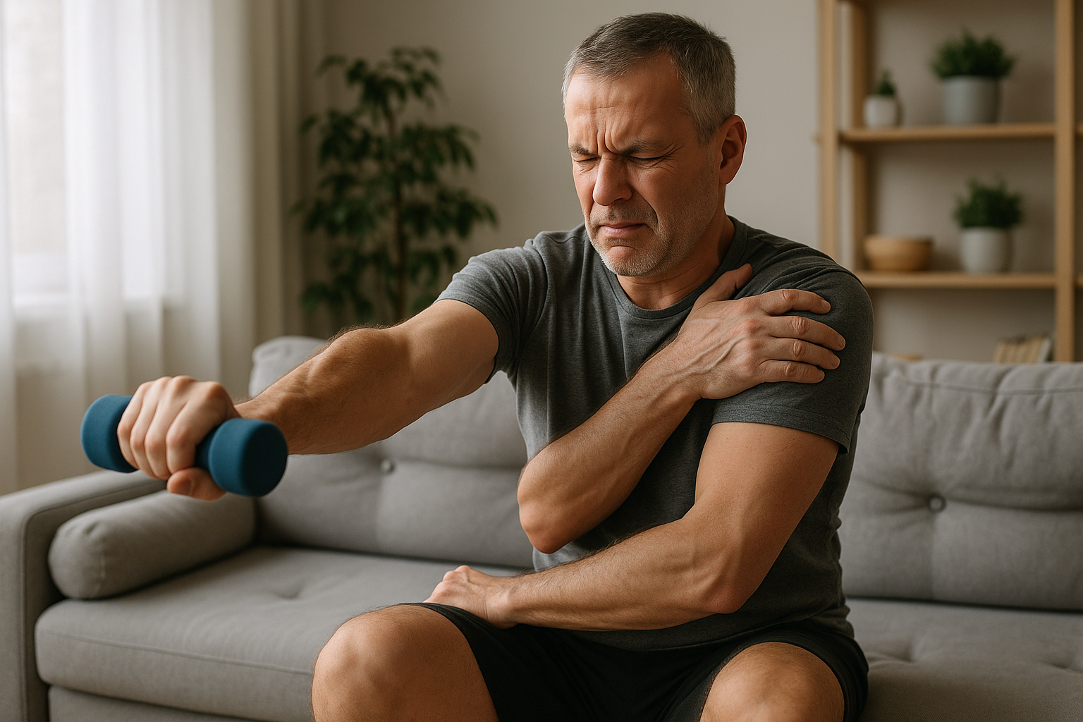 Oefenlezer ontdekt de beste oefeningen voor schouder en arm revitalisatie