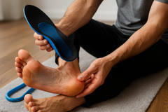 Oefenlezer ontdekt effectieve oefeningen met inlegzolen voor hielspoorverlichting