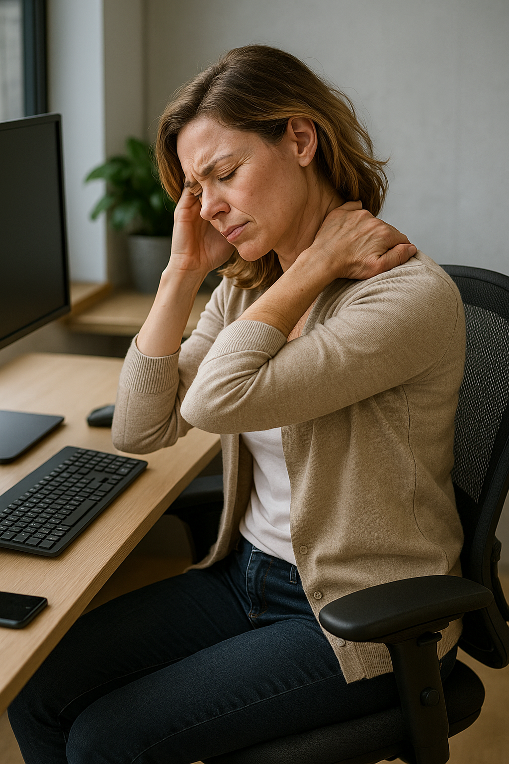 Verlicht rug- en armpijn met slimme ergonomische oplossingen