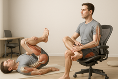 Verlicht rug- en bilpijn met eenvoudige rekoefeningen