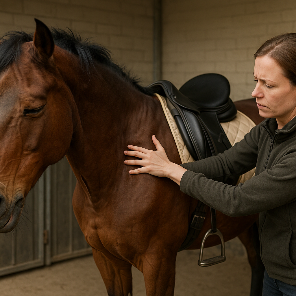 Ontdek de stille signalen van rugpijn bij je paard