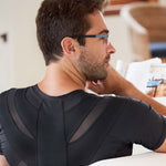 Men's Posture Shirt™ Zipper - Zwart