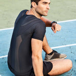 Men's Posture Shirt™ Zipper - Zwart