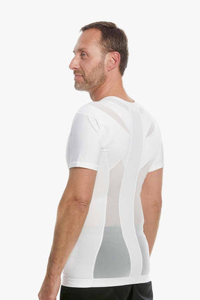 DEMO | Men's Posture Shirt™ Zipper - Wit