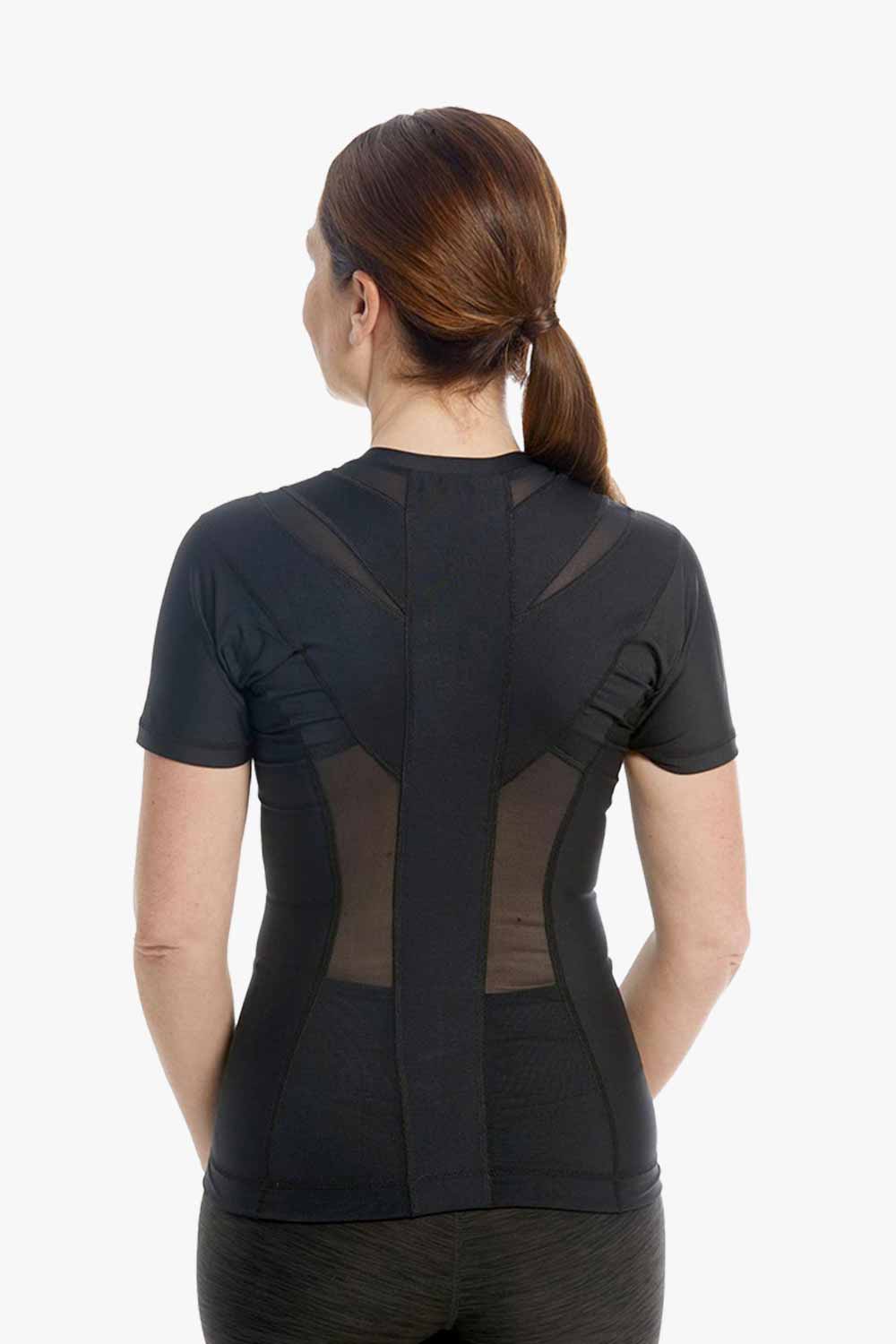 Women's Posture Shirt™ Zipper - Zwart