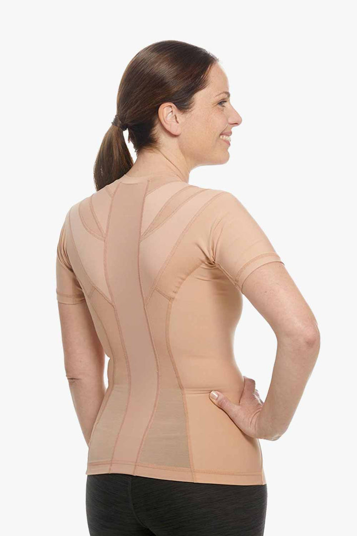 nude posture shirt voor vrouwen