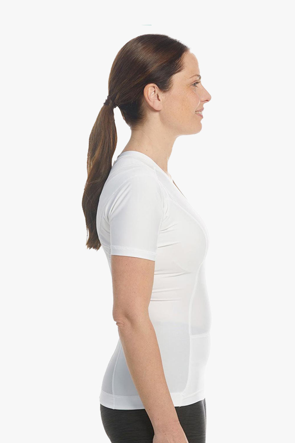 DEMO | Women's Posture Shirt™ Zipper - Wit